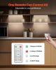 Under Cabinet Lighting, 5 PCS, 68 LED Motion Sensor Lights, Rechargeable Battery Operated Closet Lights with Remote Control
